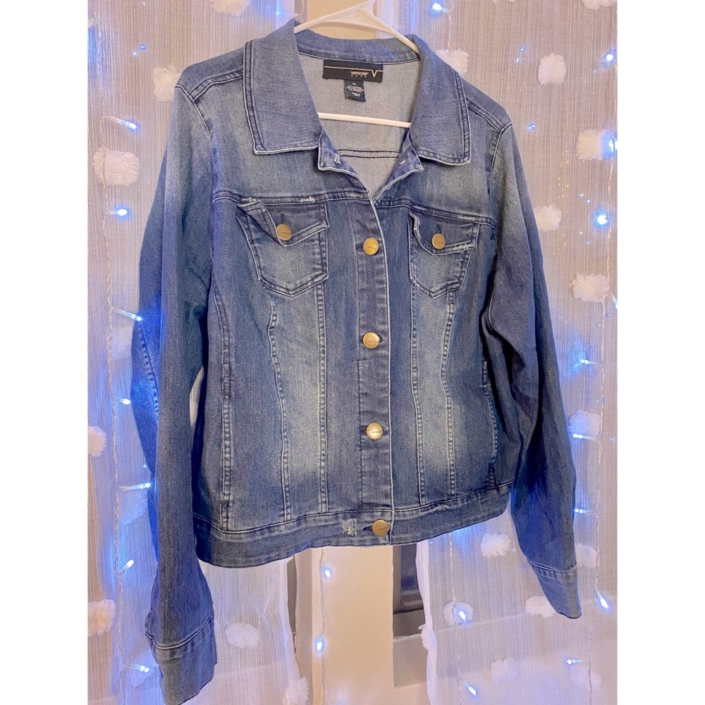 Stretchy Jean Jacket